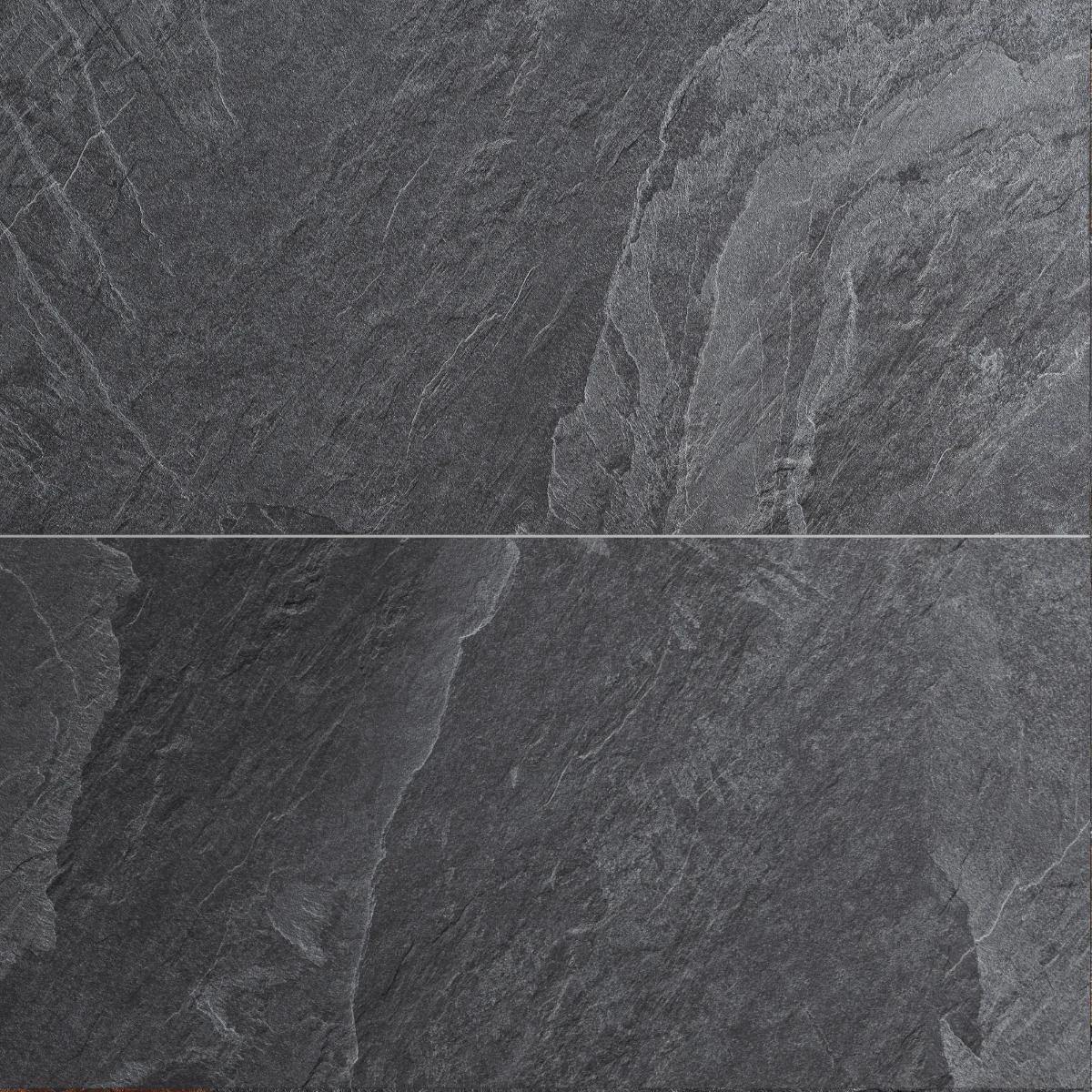 Gresie Exterior / Interior Porțelanată Stone Austin Nero 60 x 120 cm Mată Rectificată Tip Piatră Naturală