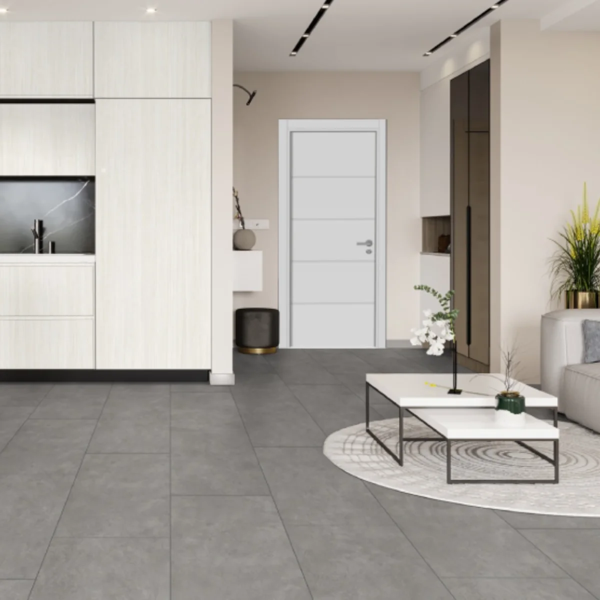 Parchet Laminat Stonex Grey Concrete 10 mm Clasa 33 AC5