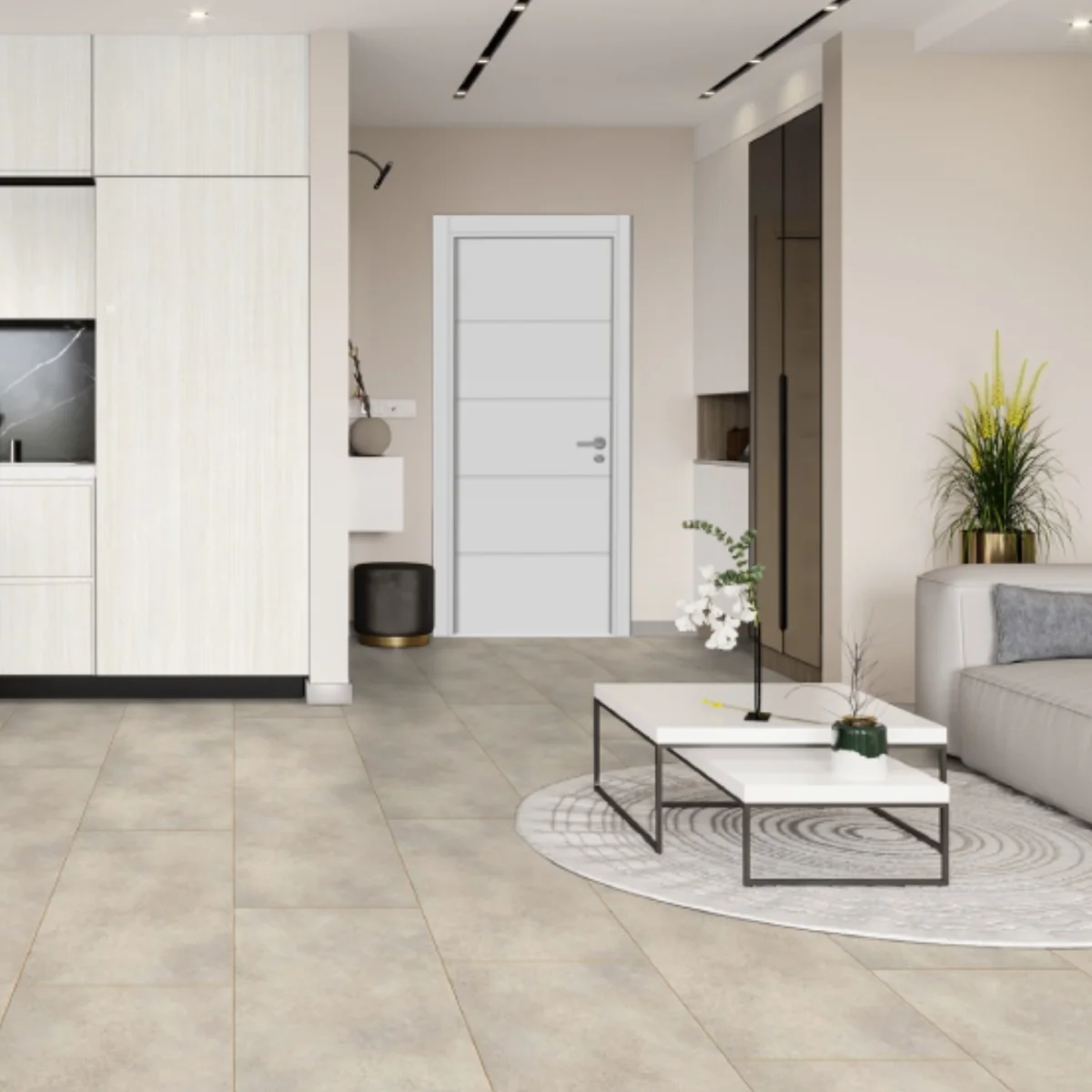 Parchet Laminat Stonex Beige Concrete 10 mm Clasa 33 AC5