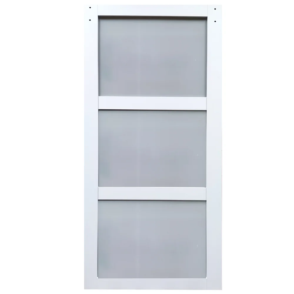 Usa Glisanta Interior Din MDF Laminat Design BD61-3L Alb 870/2130 mm