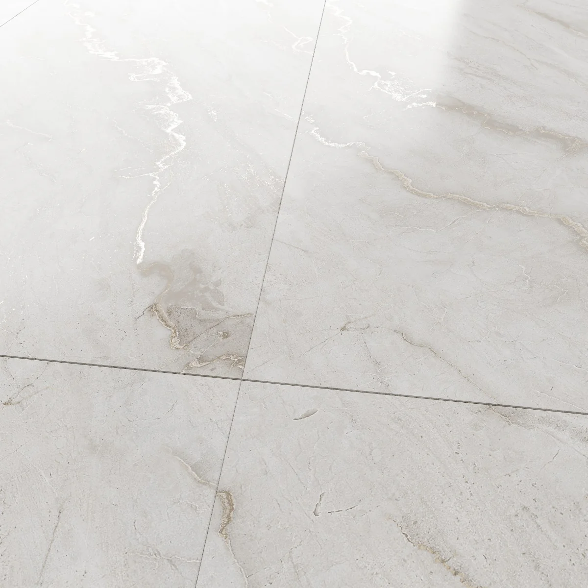 Gresie Porțelanată Exterior / Interior Arctico Natural 60 x 120 Cm Mată Rectificată Tip Marmură