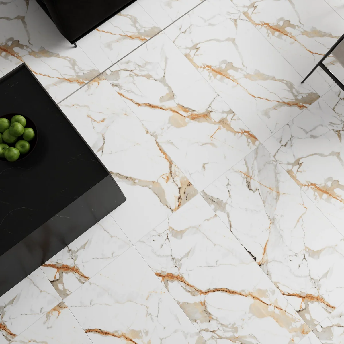 Gresie Portelanata Rectificata Nover White Carving 60X120 cm Mata