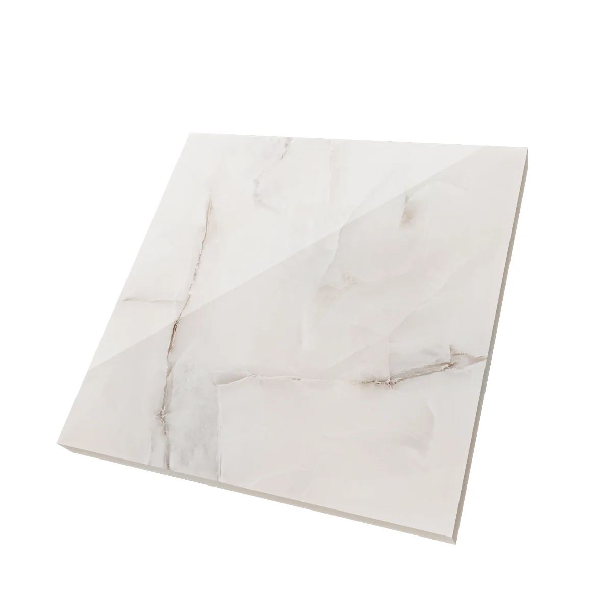 Gresie Portelanata Exterior / Interior Anti Sky Gold 60 x 60 cm Lucioasa Rectificata Tip Marmura