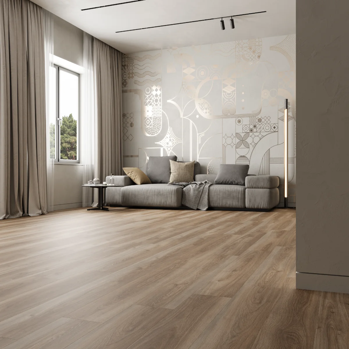 Parchet Laminat Silver Polar Oak 8 mm Clasa 31 AC3