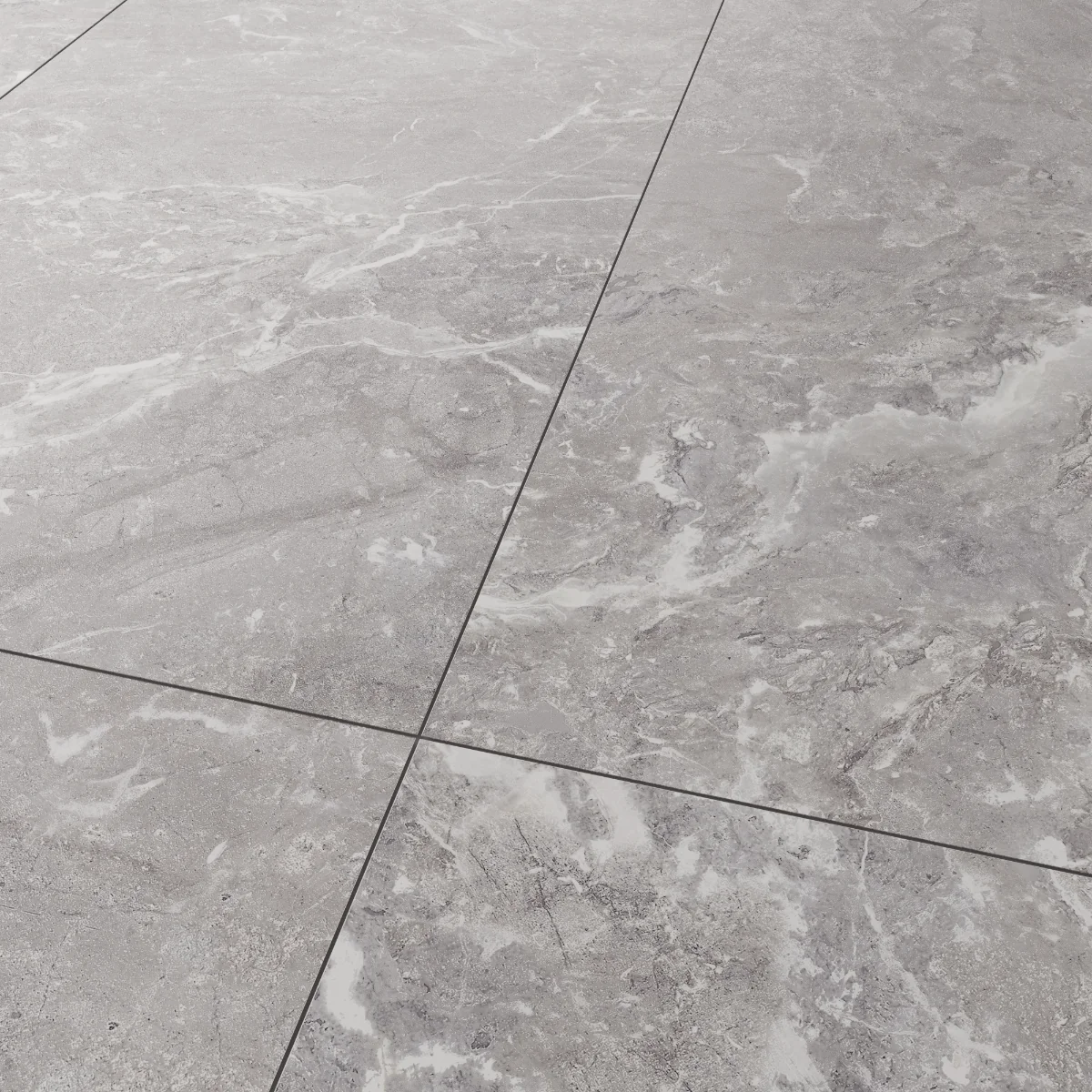 Gresie Antiderapanta Exterior/Interior Snake Stone Silver 60 x 120 cm Mata Portelanata Rectificata Aspect Ciment