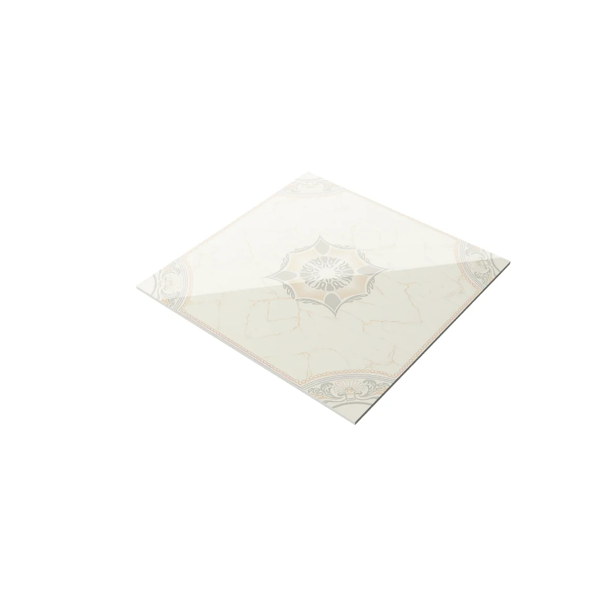 Gresie Exterior / Interior Portelanata Soluble Salt Prisma 60 x 60 Cm Lucioasa Rectificata