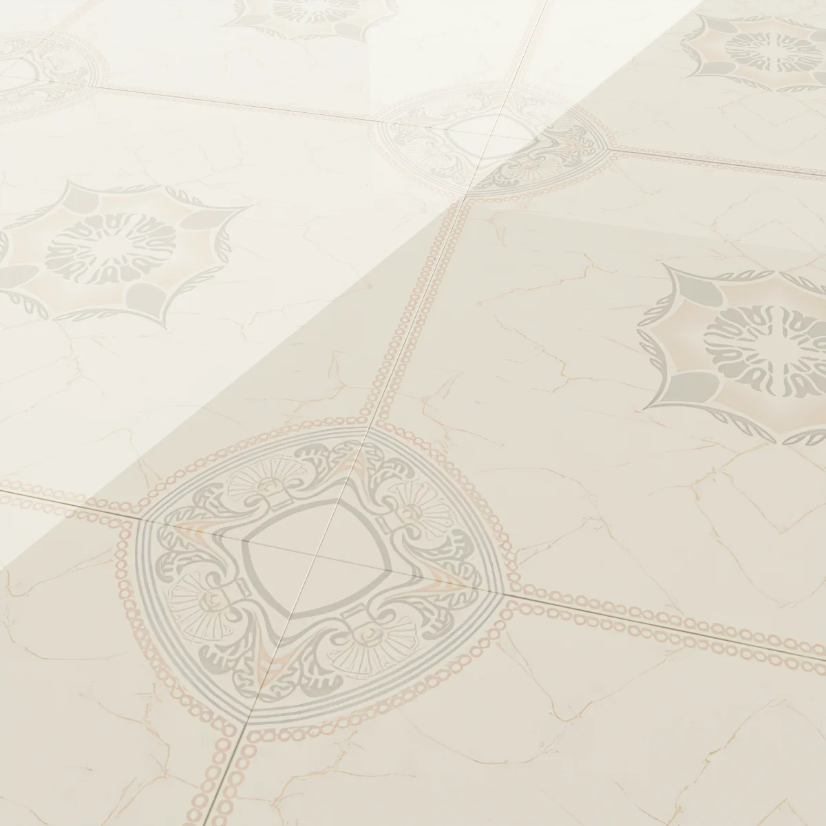 Gresie Exterior / Interior Portelanata Soluble Salt Prisma 60 x 60 Cm Lucioasa Rectificata