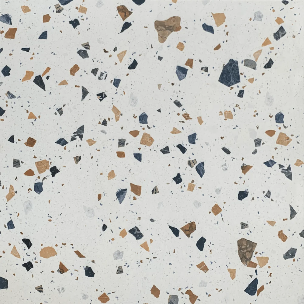 Gresie Mozaic Interior Terrazzo Beige 61 x 61 Cm Lucioasa