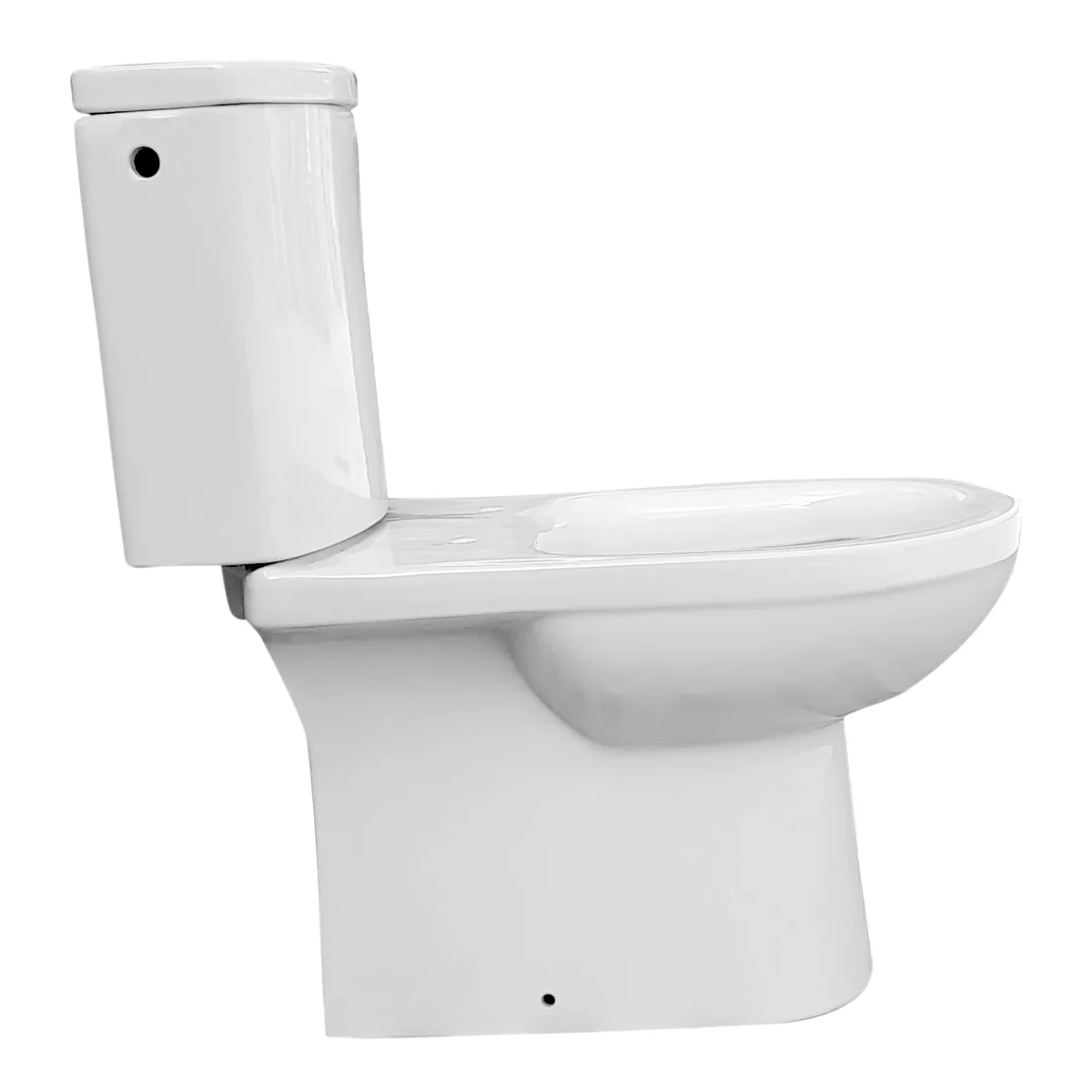 Set Vas WC Pe Pardoseala Harmony Cu Rezervor Si Capac Soft Close Duroplast + Mecanism (Evacuare Laterala)