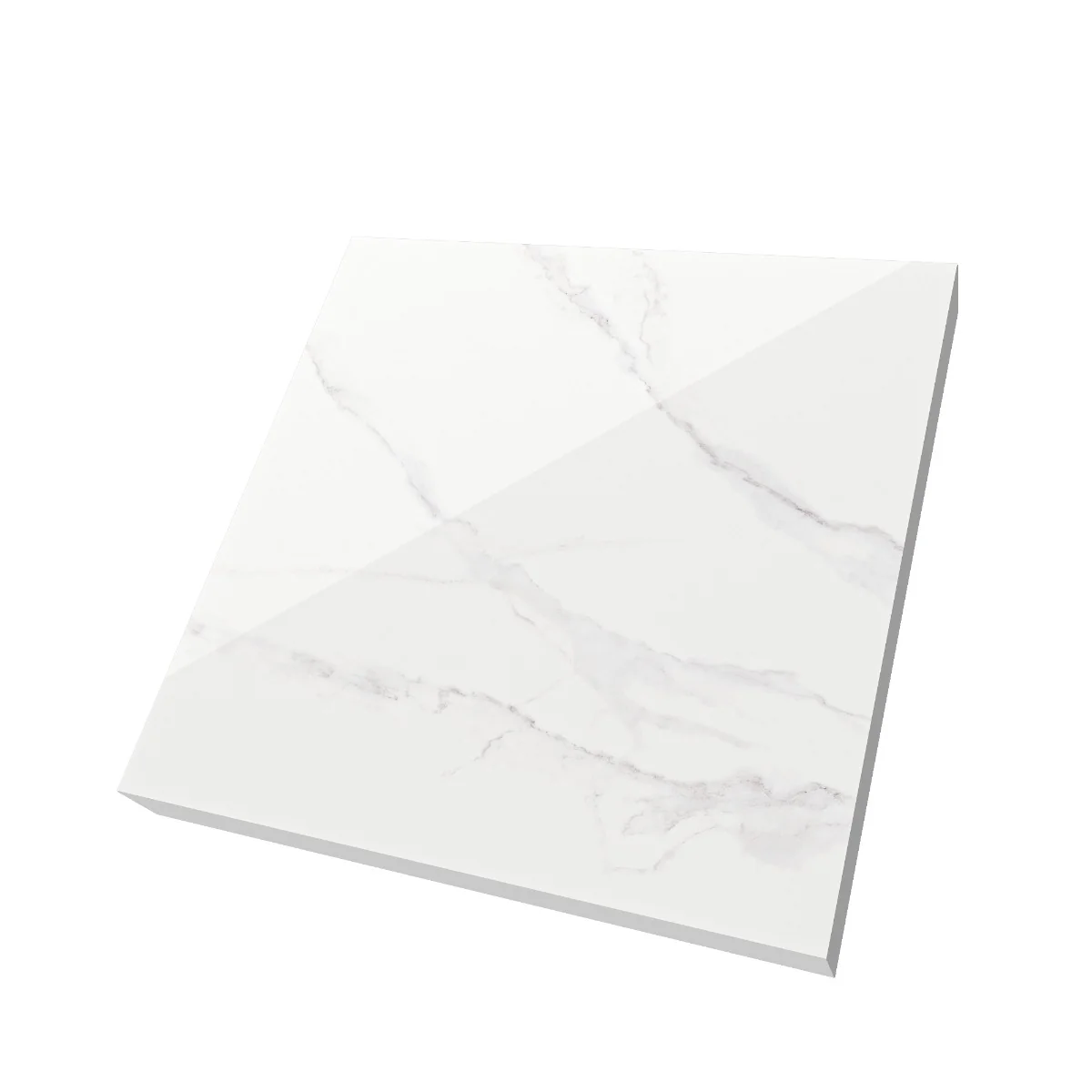 Gresie Interior Selena Grey 57 x 57 Cm Lucioasa Tip Marmura