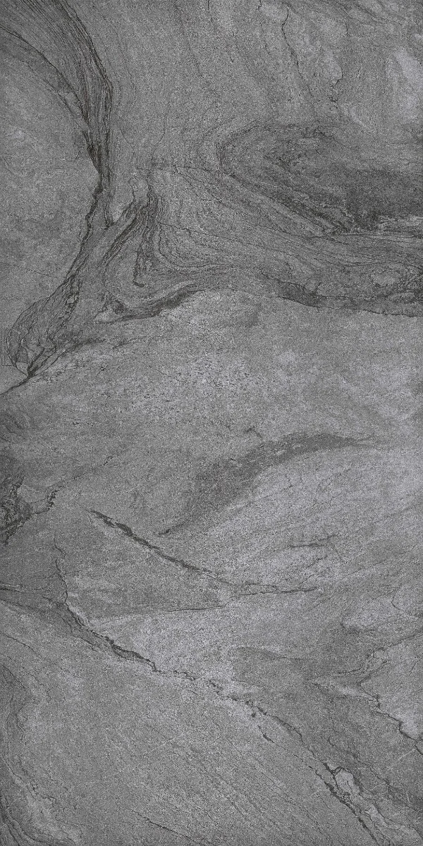 Gresie Exterior / Interior Antiderapantă Arena Black 30 x 60 cm Mată Porțelanată Tip Piatră Naturală