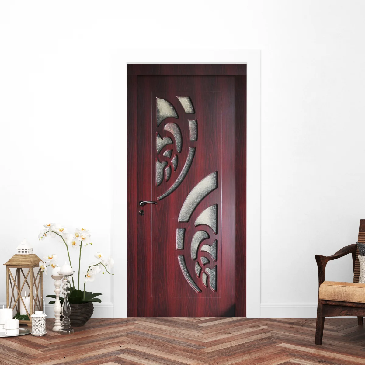 Usa De Interior Din Lemn Style MQ 025 2000/600 Mm Santal