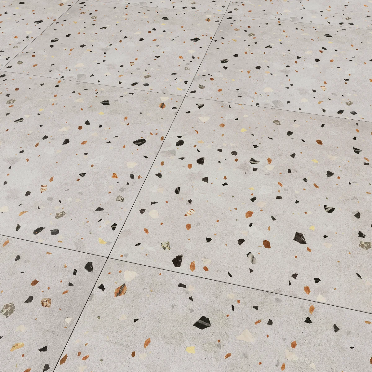 Gresie Mozaic Exterior / Interior Sempre Junior Grey 60 x 60 cm Mată Porțelanată Rectificată