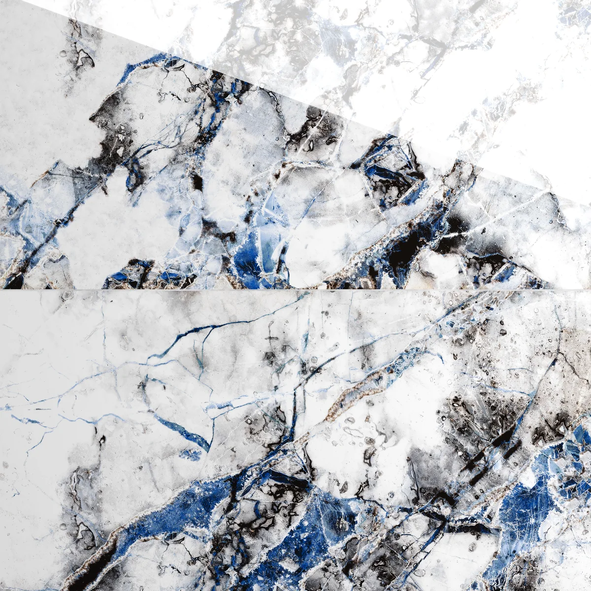 Gresie Exterior / Interior Portelanata Lolite White 60 x 120 cm Lucioasa Rectificata Tip Marmura