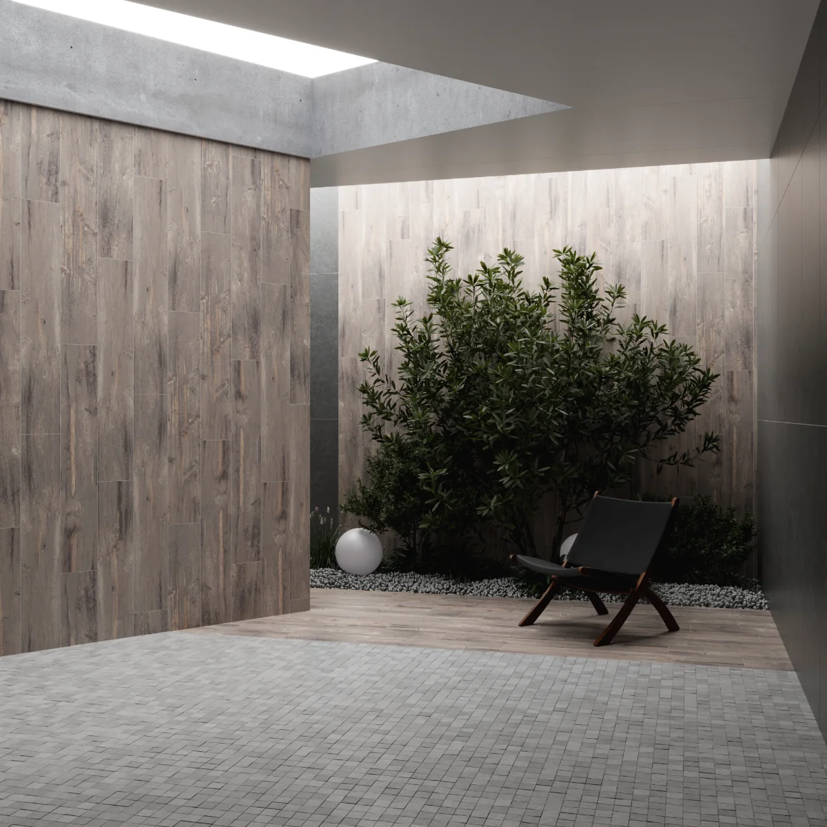 Gresie Tip Parchet Exterior / Interior Marine 20 x 120 cm Mata Portelanata Rectificata