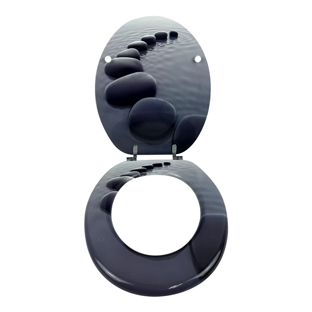 Capac WC Decor Stones 3 Fete MDF (P785)