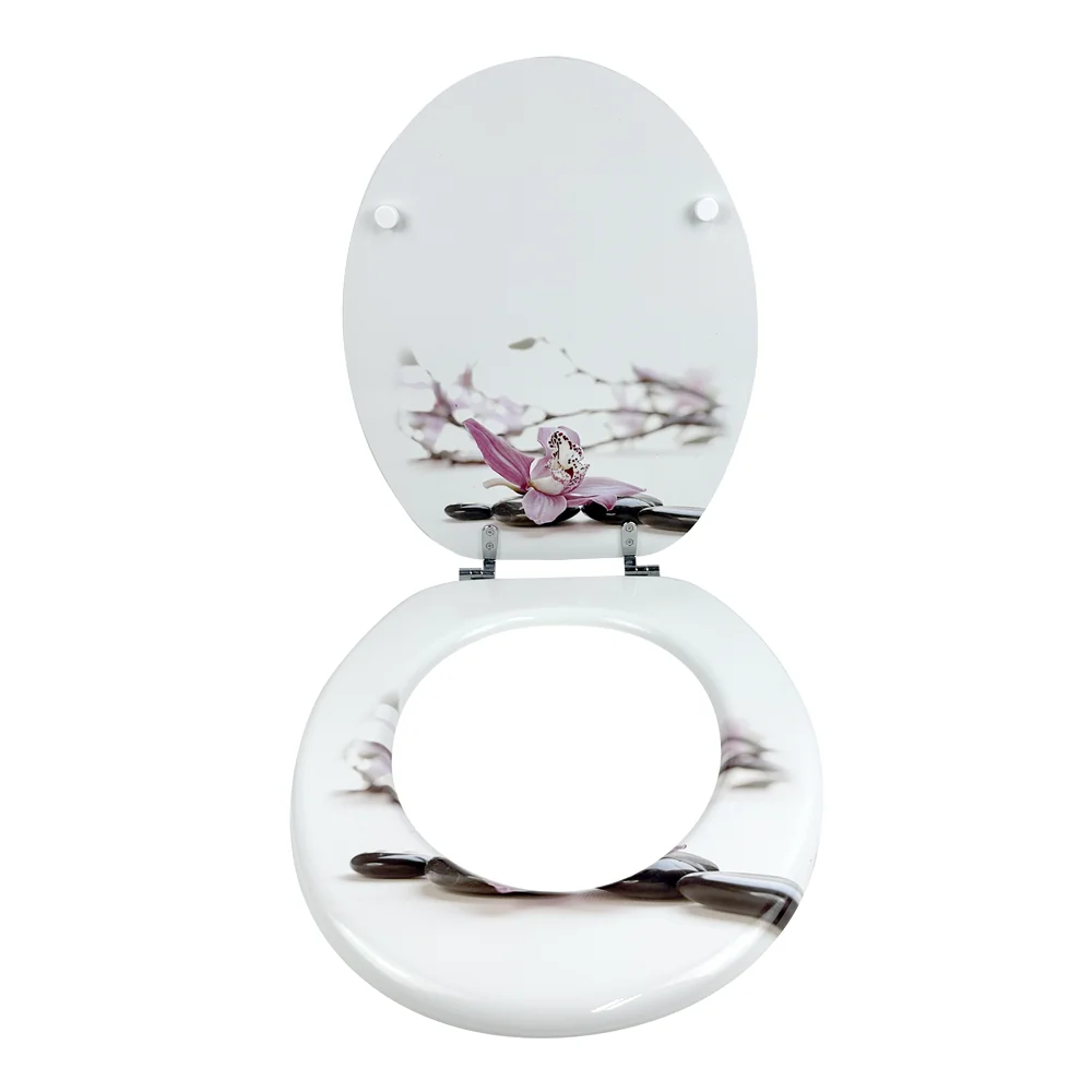 Capac Pentru WC Decor Orchid 3 Fete MDF (P3107)