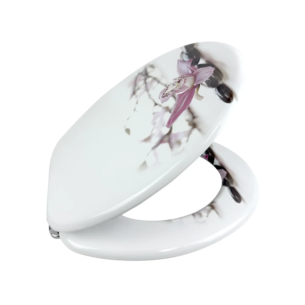 Capac Pentru WC Decor Orchid 3 Fete MDF (P3107)