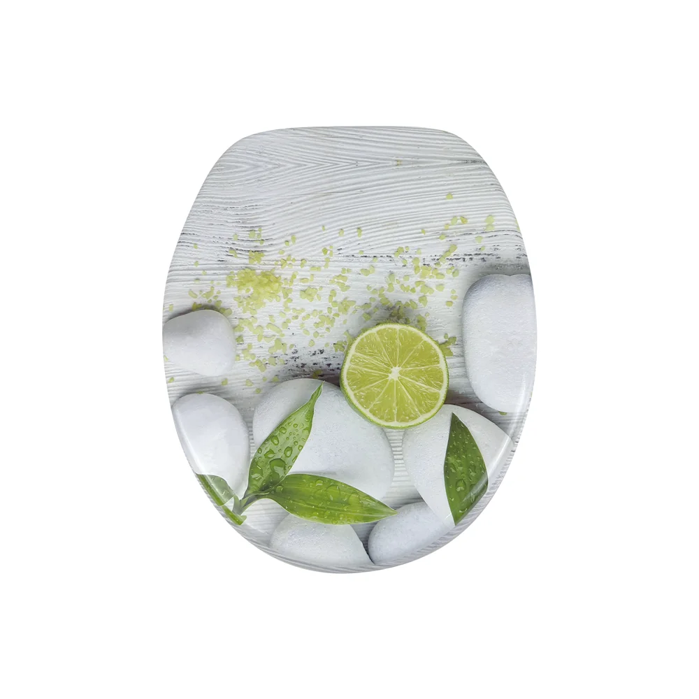 Capac Vas WC Decor Lime 3 Fete MDF (P7613)