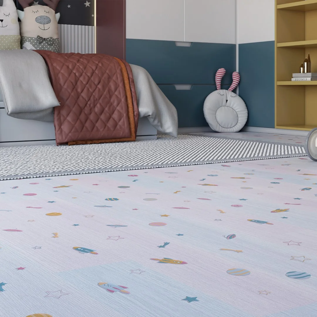 Parchet Laminat VarioClic Kids Cosmos 8 mm Clasa 32 AC4 Multicolor