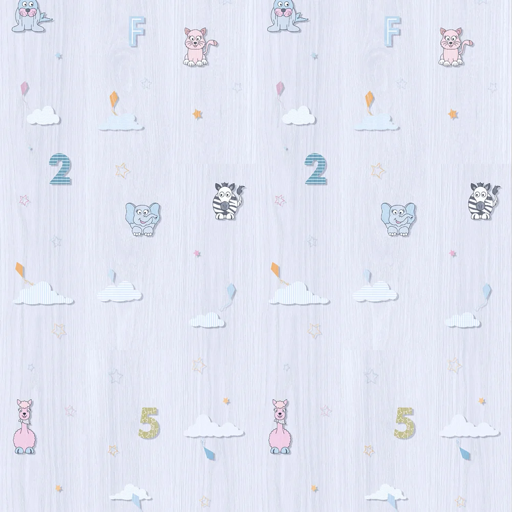 Parchet Laminat VarioClic Kids Zoo 8 mm Clasa 32 AC4 Multicolor