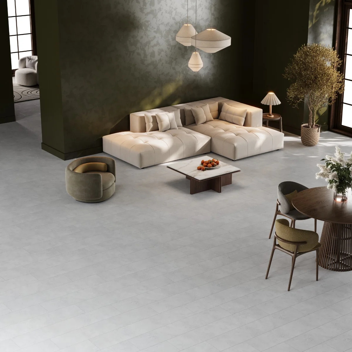 Parchet Laminat VarioClic Aqua Special Fundo 8 mm Clasa 33 AC5 Gri