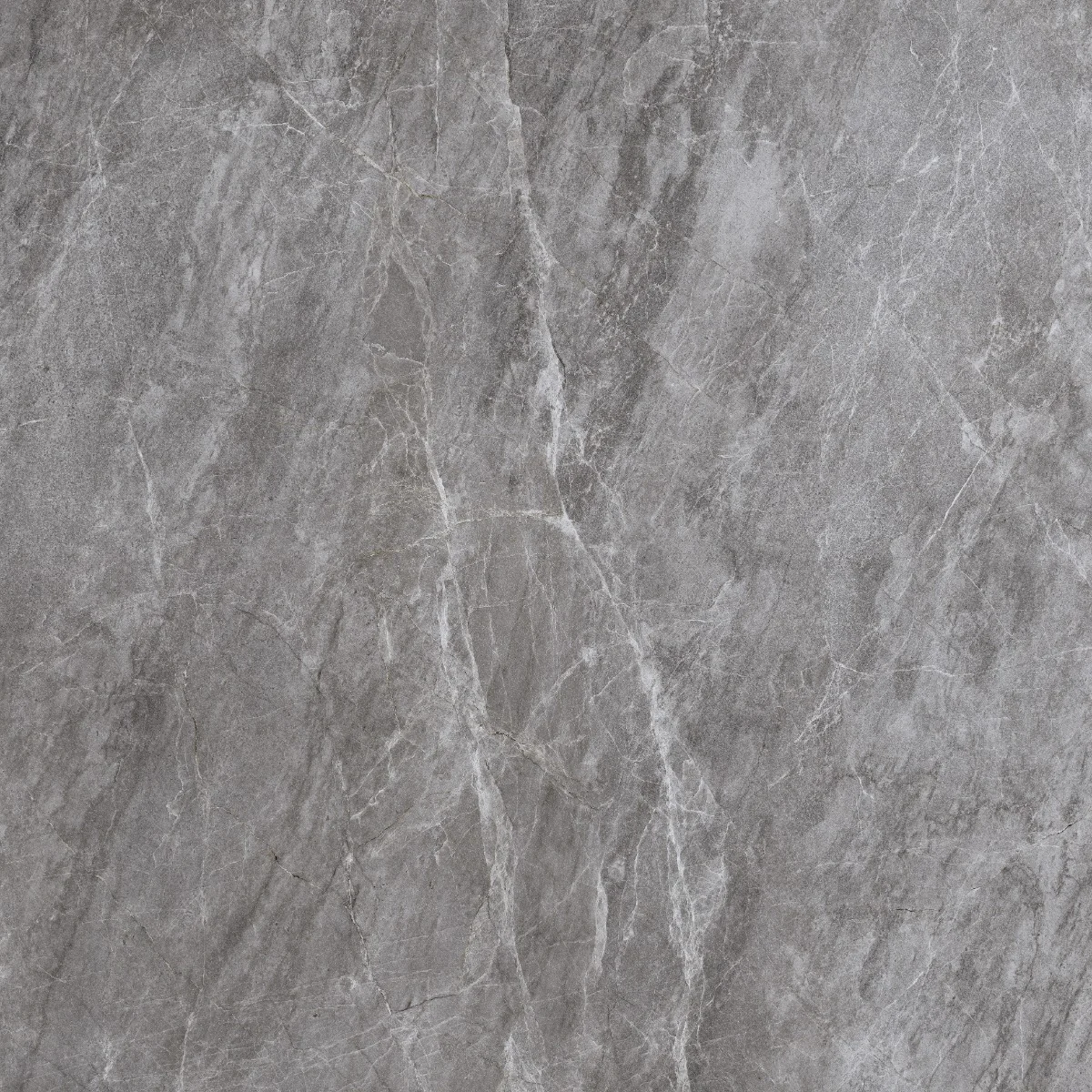 Gresie Exterior / Interior Portelanata Salome Dark Grey 58 x 58 cm Lucioasa Rectificata Tip Marmura