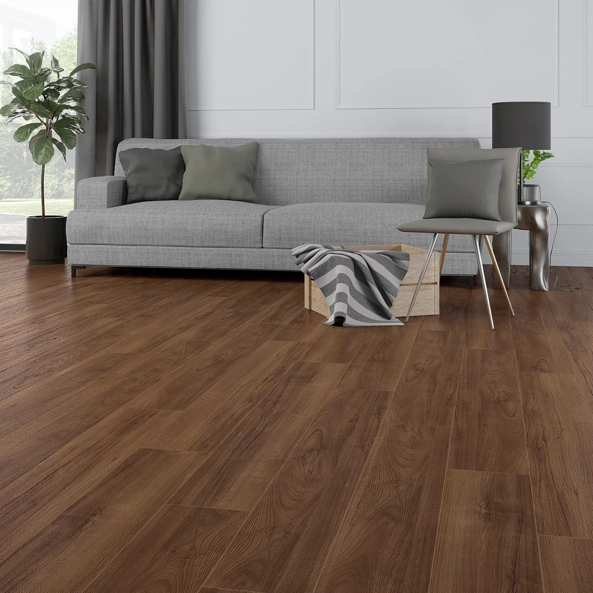 Parchet Laminat Platinum American Walnut 10 mm Clasa 32 AC4