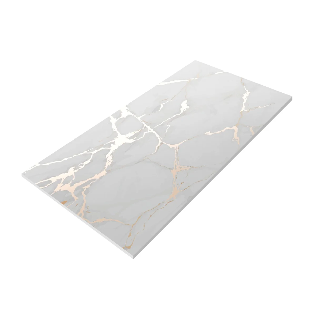 Gresie Exterior / Interior Portelanata Lotus Gold 60 x 120 cm Mata Rectificata Tip Marmura