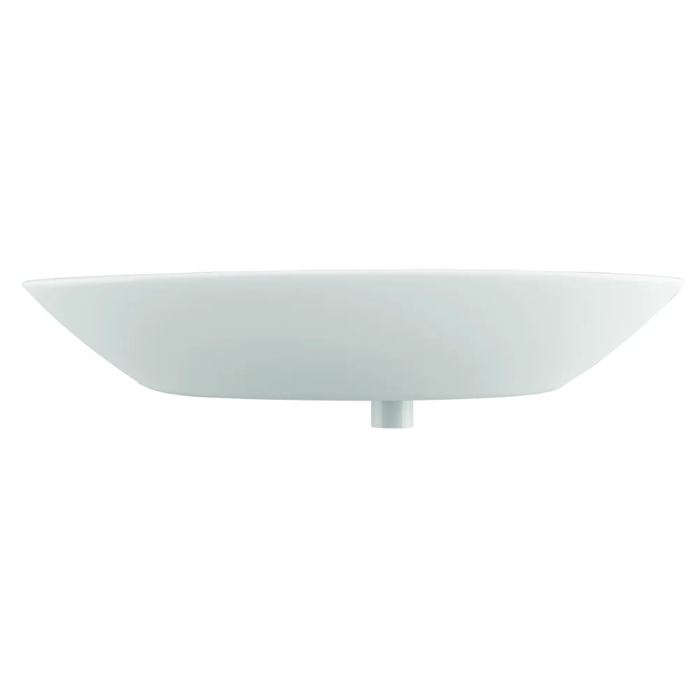 Lavoar Baie Pe Blat Celesta Ellipse 74 x 42 x 12 cm Ceramica Alb