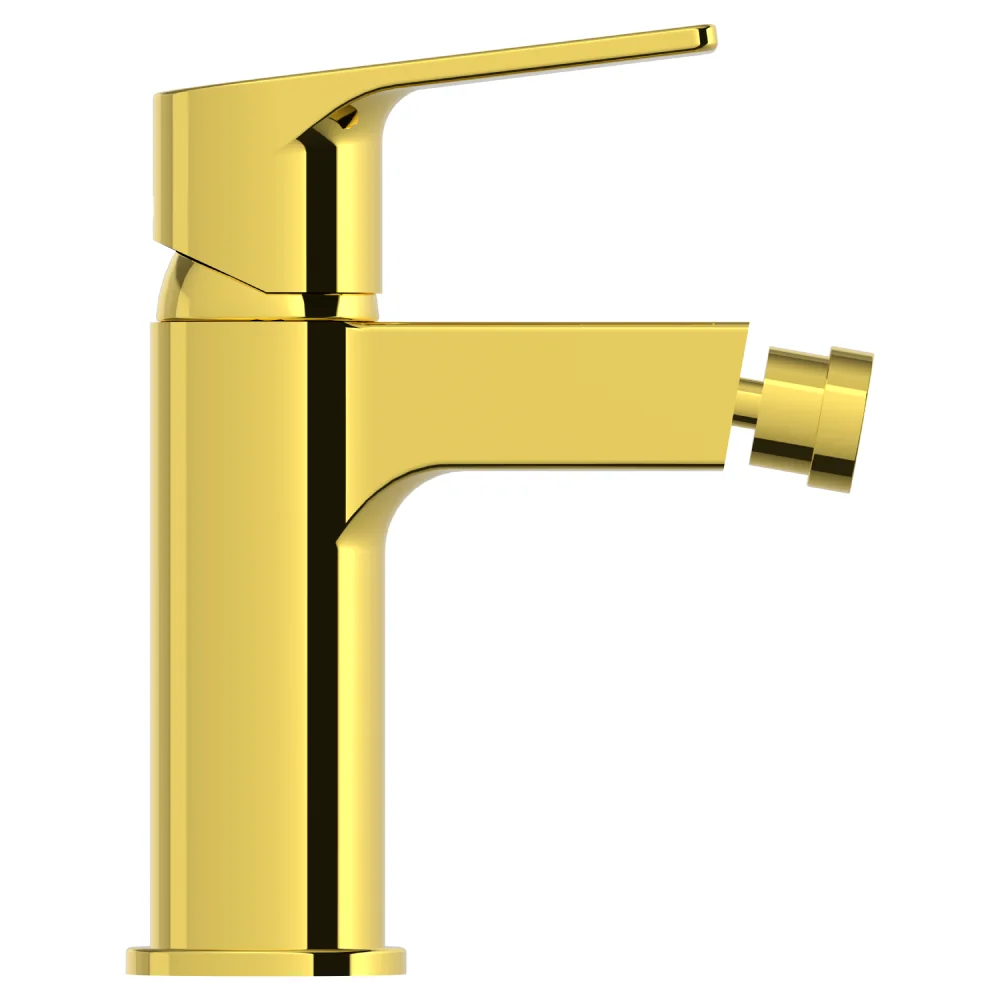 Baterie Bideu Auriu Celesta Aria Monocomandă Finisaj Lucios