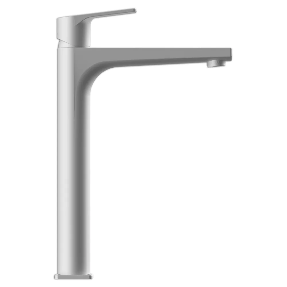 Baterie Lavoar Celesta Aria Monocomandă Înaltă Montaj Pe Blat Alb Mat