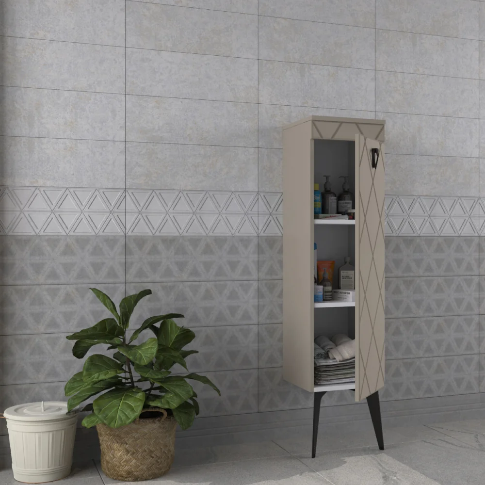 Dulap Soldat Baie Cosmos Crem 35x145 cm