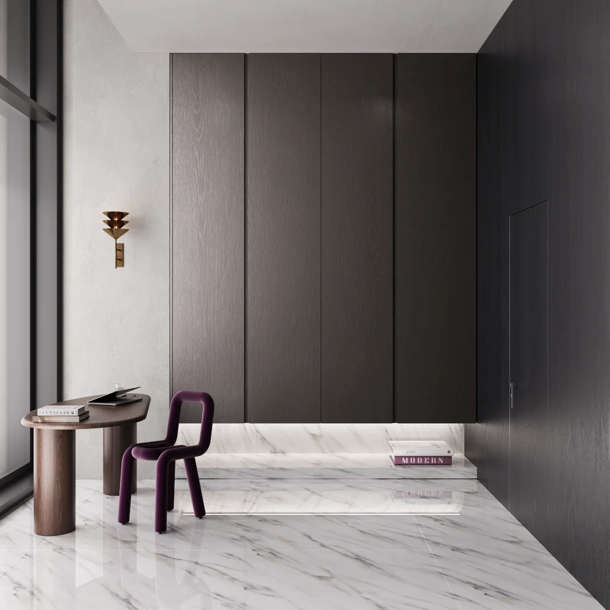 Gresie Porțelanată Exterior / Interior Classic Calacatta 60 x 120 cm Lucioasă Rectificată Tip Marmură