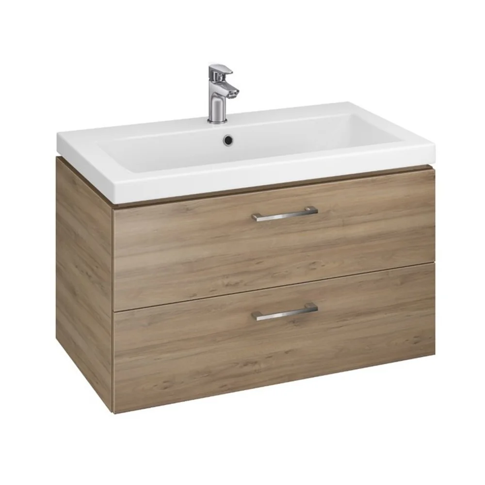 Masca Chiuveta Baie Cersanit Set 821 Como 80 Cm (Baza+Lavoar) DSM S801-154