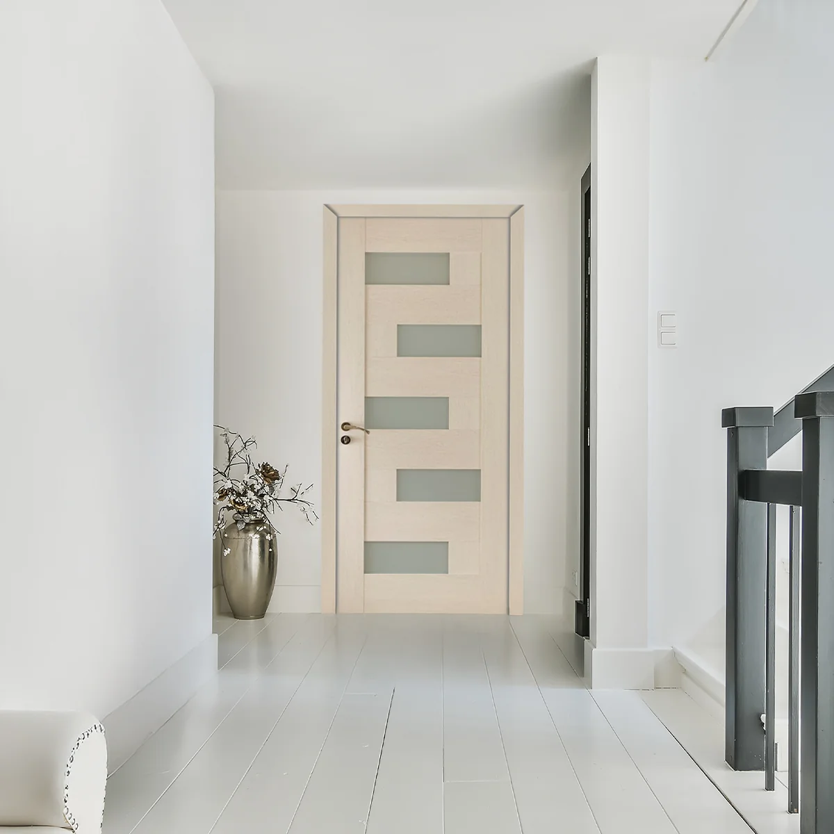 Usa De Interior Din Lemn Cu Geam KMC 037 2000/700 Stejar Alpin