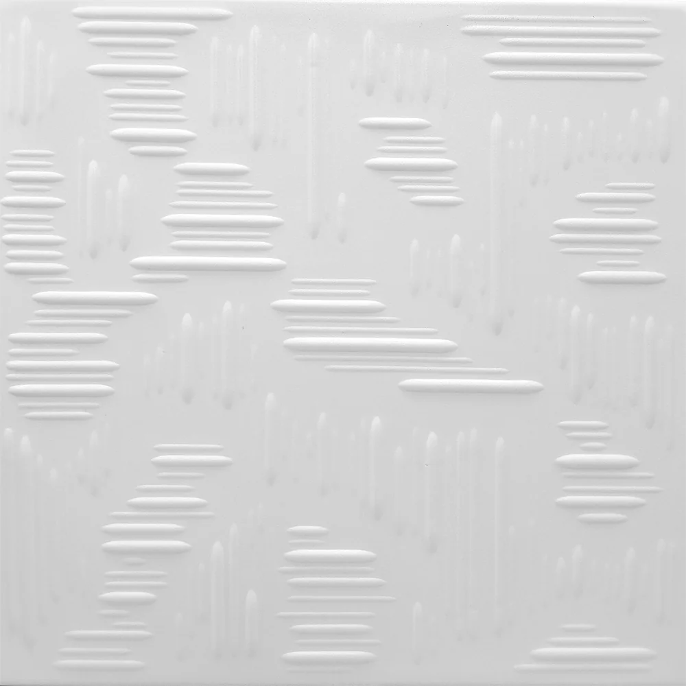 Tavan Fals Decorativ 0808 Alb 500 x 500 mm