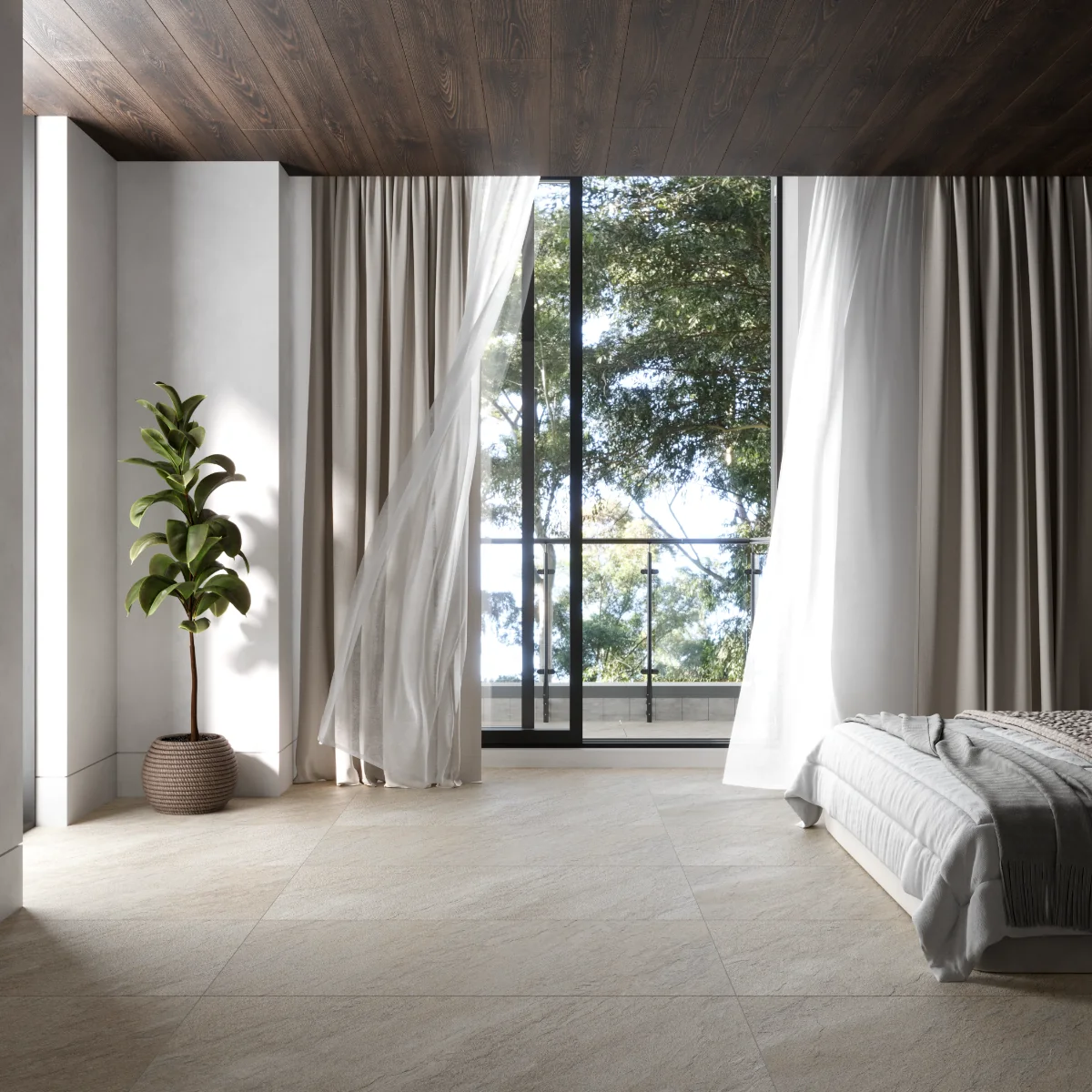 Gresie Exterior / Interior Portelanata Stone Dura Sand 60 x 120 cm Mata Rectificata Tip Piatra Naturala