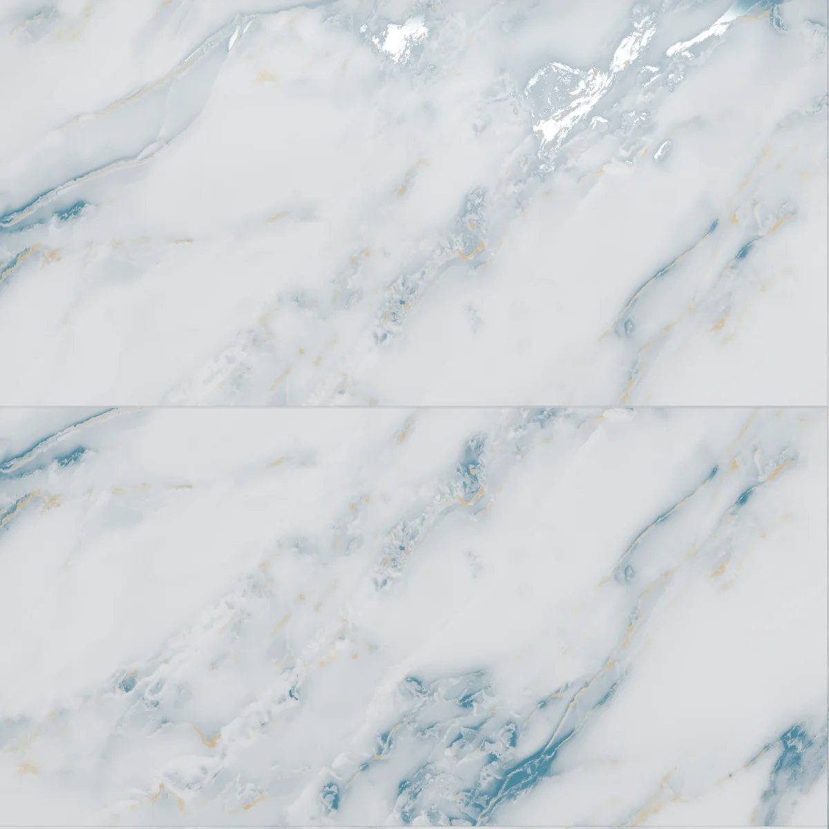 Gresie Exterior / Interior Portelanata Sky Green 60 x 120 Cm Mata Rectificata Tip Marmura