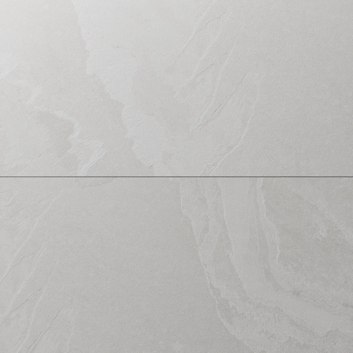 Gresie Portelanata Exterior / Interior Austin White 60 x 120 cm Mata Rectificata Aspect Ciment