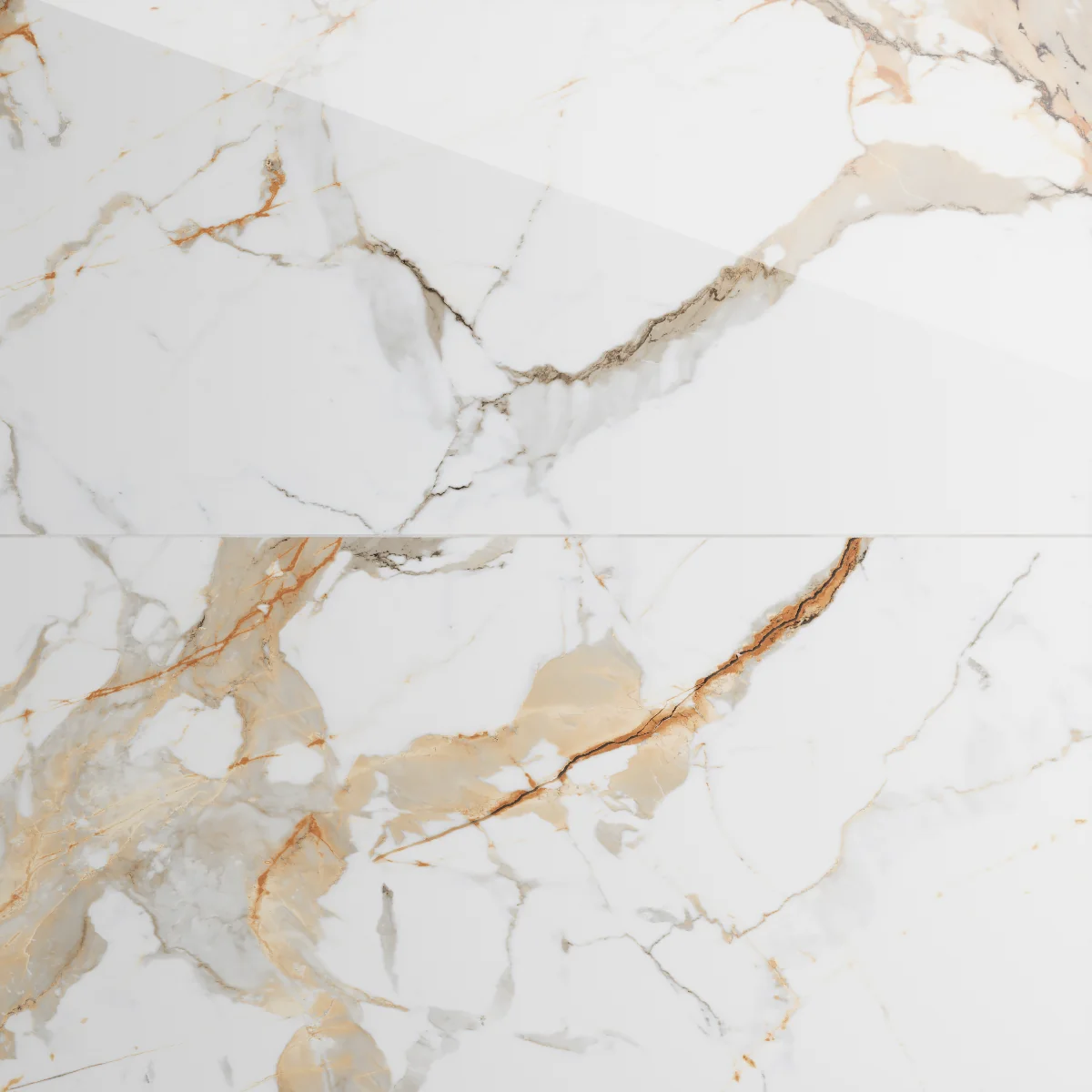 Gresie Exterior / Interior Portelanata Nover White 60 x 120 cm Lucioasa Rectificata Tip Marmura