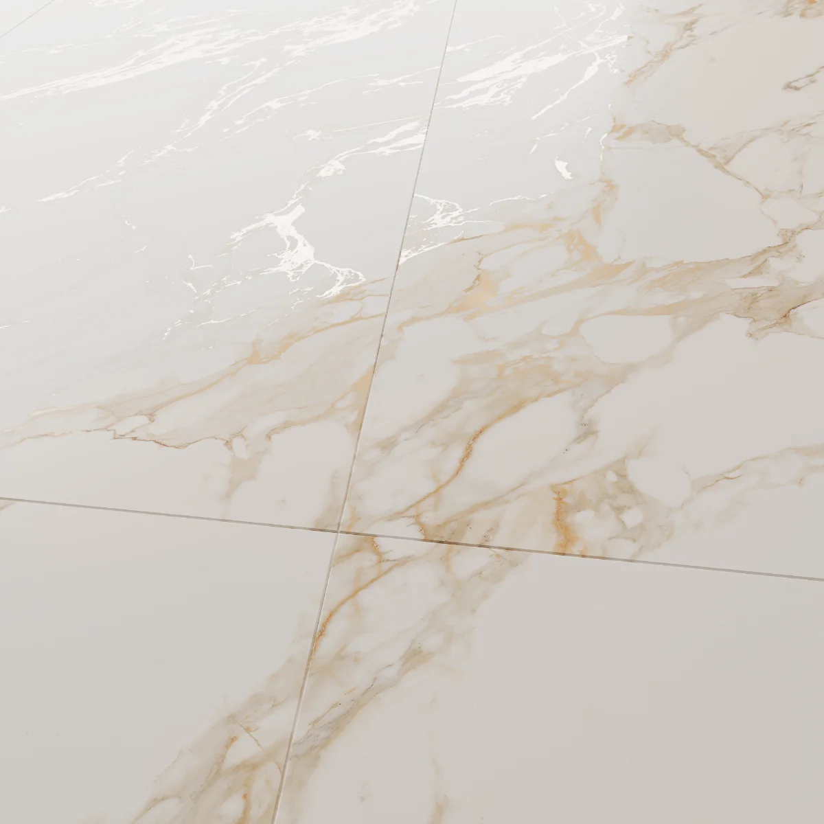 Gresie Portelanata Exterior / Interior Crash Gold 60 x 120 cm Mata Rectificata Tip Marmura