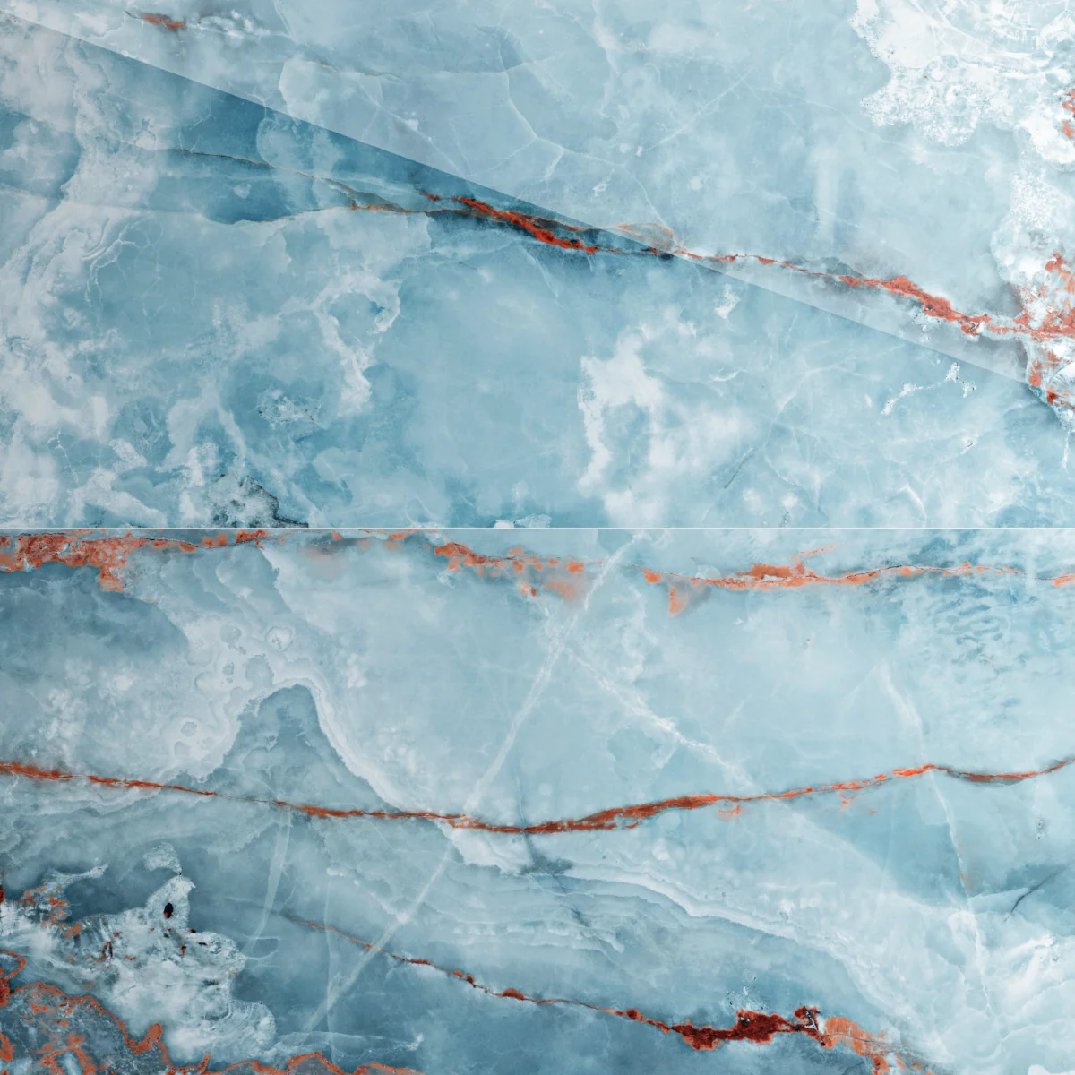 Gresie Exterior / Interior Porțelanată Onyx Aqua 60 x 120 Cm Lucioasă Rectificată Tip Marmură