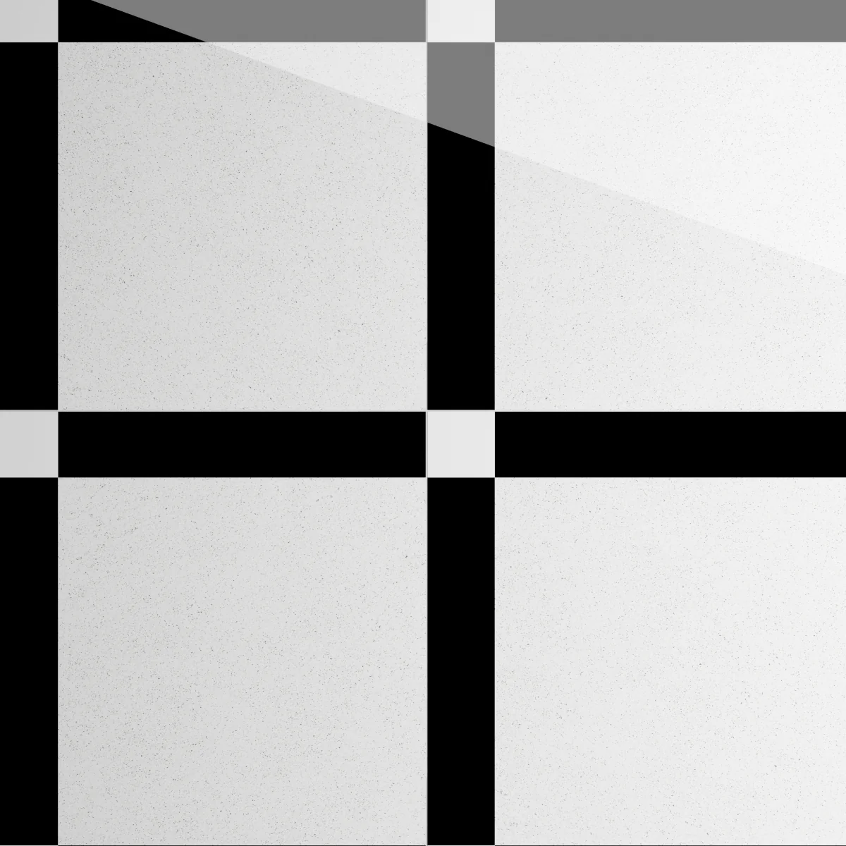 Gresie Exterior / Interior Portelanata Serenity White 60 x 60 cm Lucioasa Rectificata