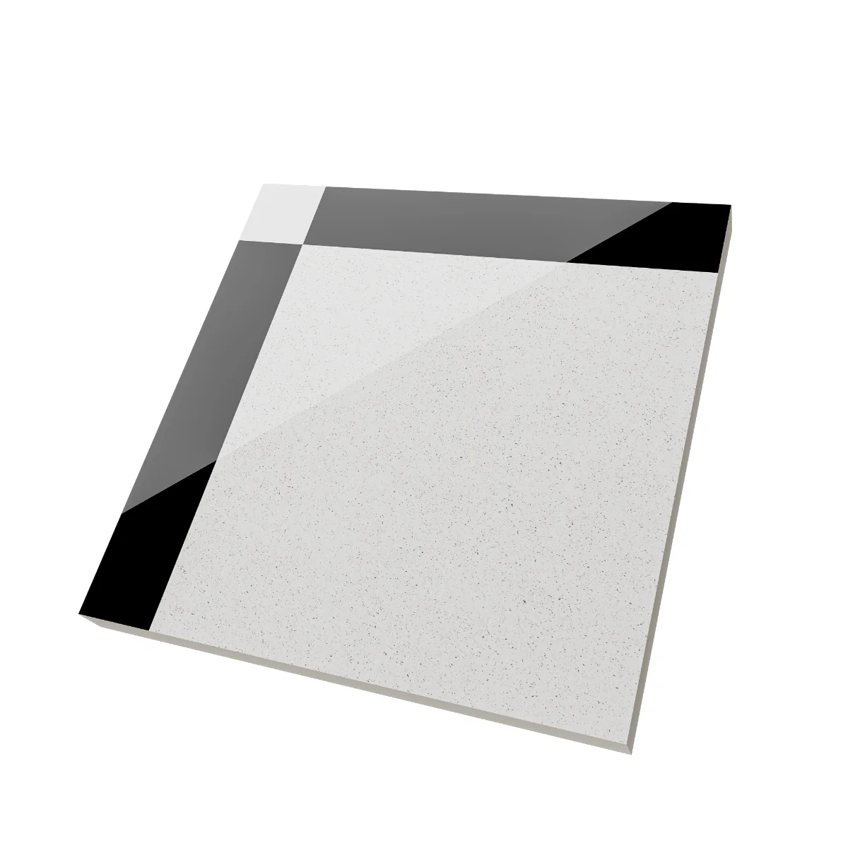 Gresie Exterior / Interior Portelanata Serenity White 60 x 60 cm Lucioasa Rectificata