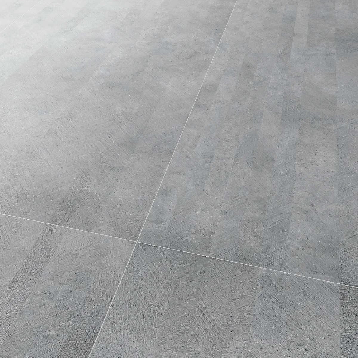 Gresie Exterior / Interior Antiderapantă Drift Grey 60 x 120 Cm Mată Porțelanată Rectificată Aspect Ciment