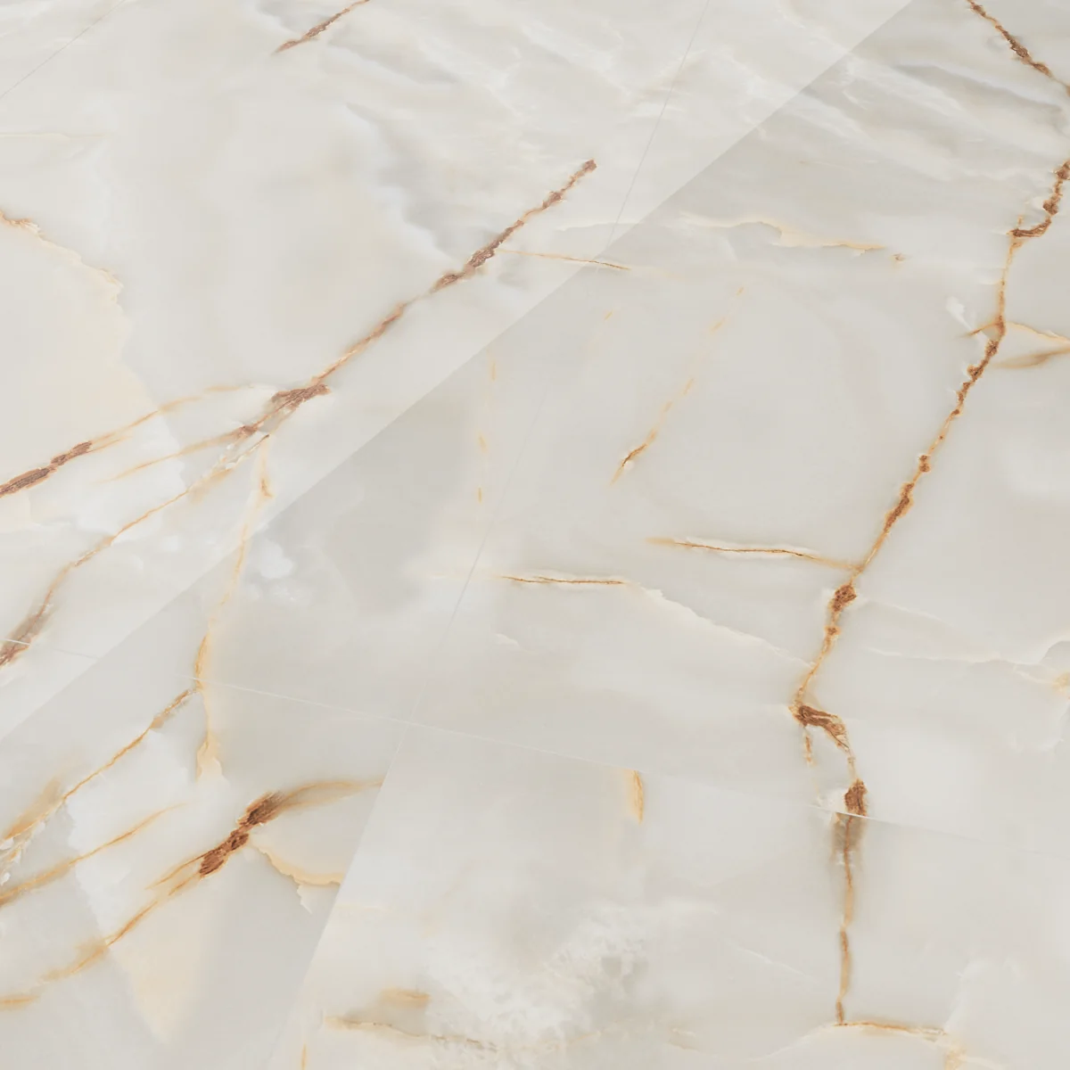 Gresie Rectificata Exterior / Interior Lasa Gold Endless 60 x 120 Cm Lucioasa Portelanata Tip Marmura