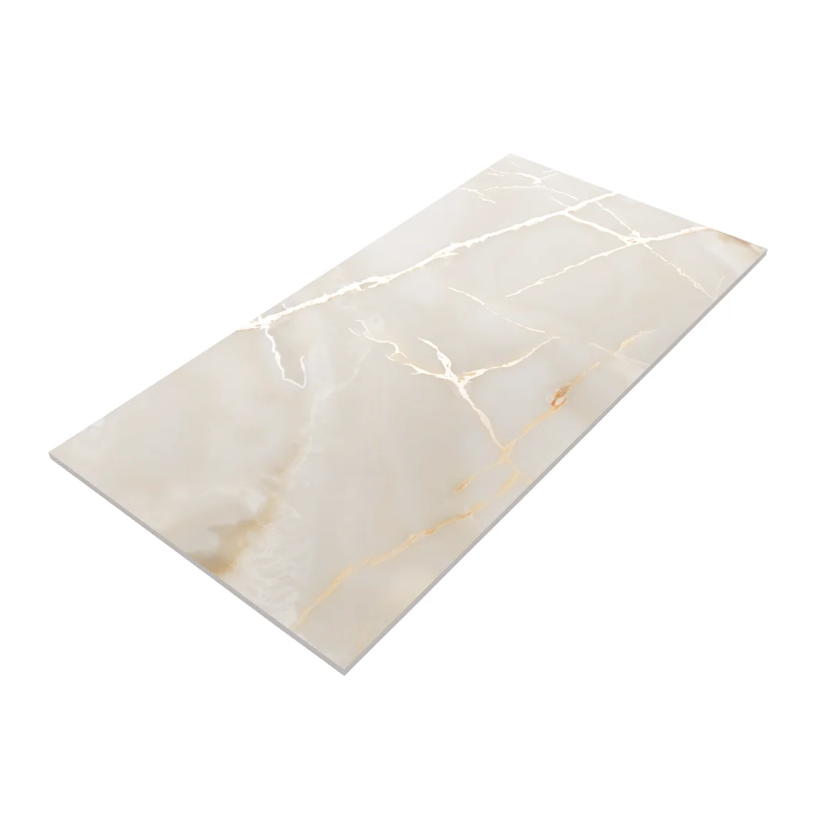 Gresie Exterior / Interior Antiderapantă Lasa Gold Carving Endless 60 x 120 cm Mată Porțelanată Rectificată Tip Marmură