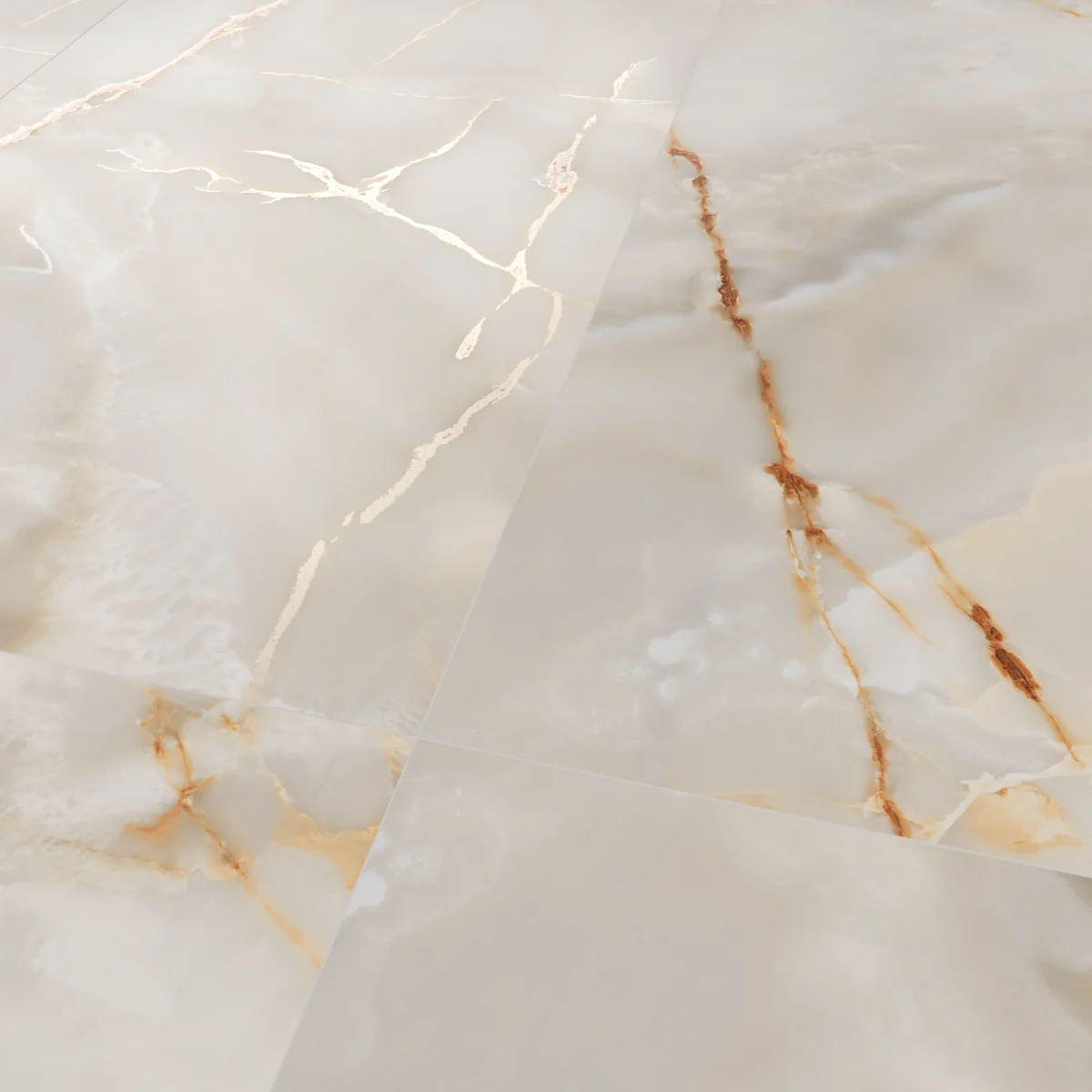 Gresie Exterior / Interior Antiderapantă Lasa Gold Carving Endless 60 x 120 cm Mată Porțelanată Rectificată Tip Marmură