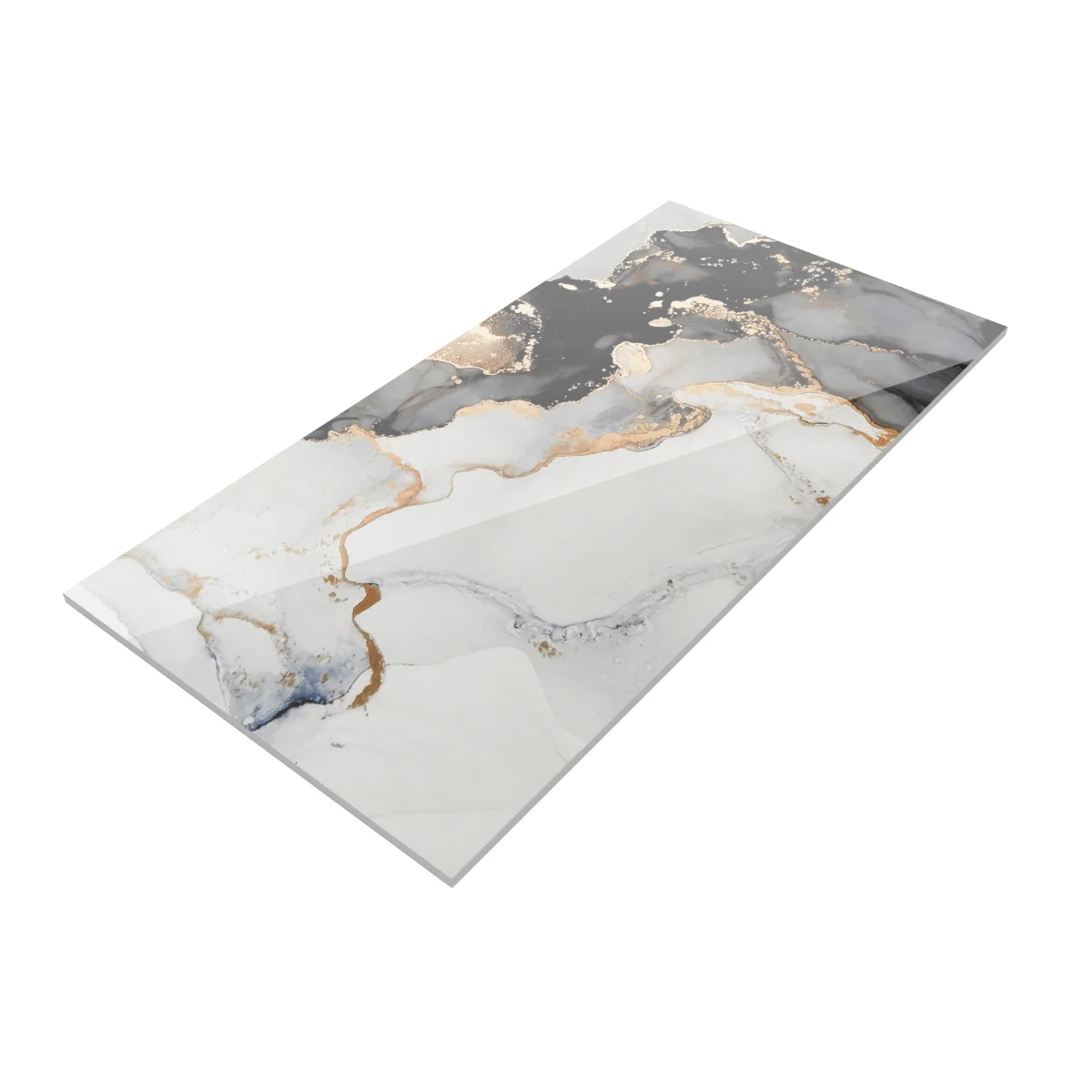 Gresie Rectificată Exterior / Interior Joya Neo (Carnelian Onyx) 60 x 120 cm Lucioasă Porțelanată Tip Marmură